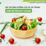 Thực đơn eat clean với ức gà 1 tuần đảm bảo không ngán